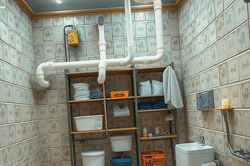 연희 세탁기 배수관 막힘 수리 현장 사진 2